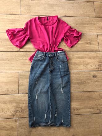 Sukňa riflova, reserved,s