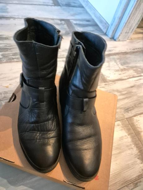 Kožene cizmy baťa, baťa,40