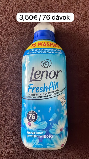 Lenor aviváž fresh air / koncentrát, 