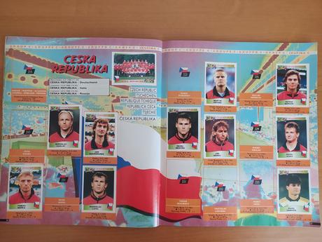 Samolepkový album europa 96, 