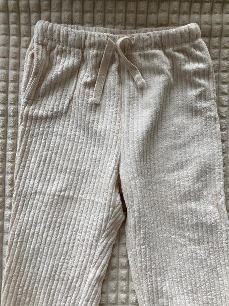 Menčestrové nohavice, h&m,92