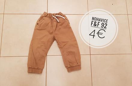 Elegantné nohavice 92, f&f,92