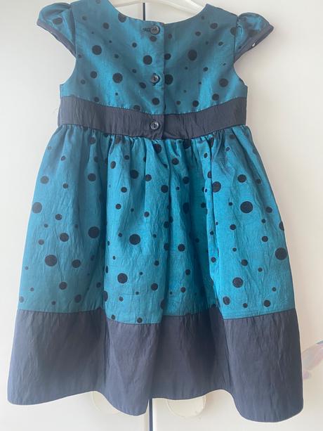 Tyrkysové slávnostné šaty veľ. 92, bluezoo,92