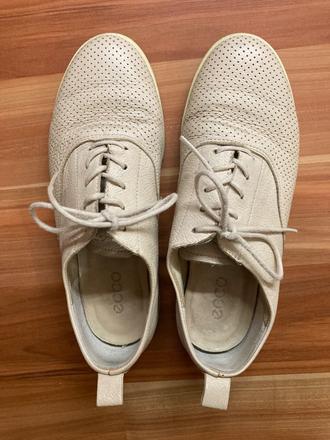 Damske poltopánky ecco veľ 38, ecco,38