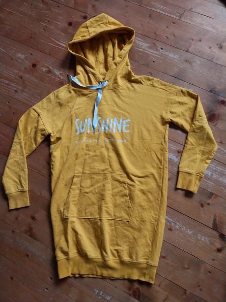 Dlhá mikina s kapucňou, s