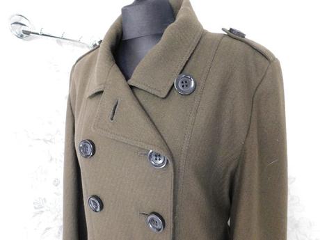 Luxusny vlneny kabat, 38