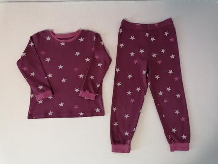 Pyžamko 98/104 s hviezdičkami, tchibo,98