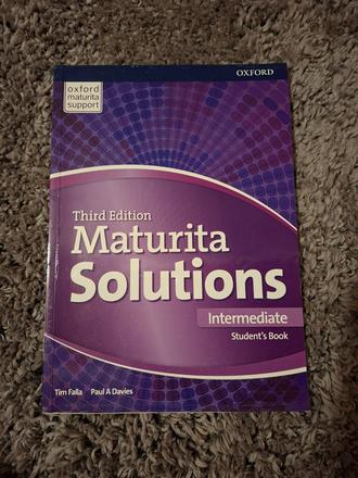 Učebnica solutions intermediate pre sš, anglicky j, 