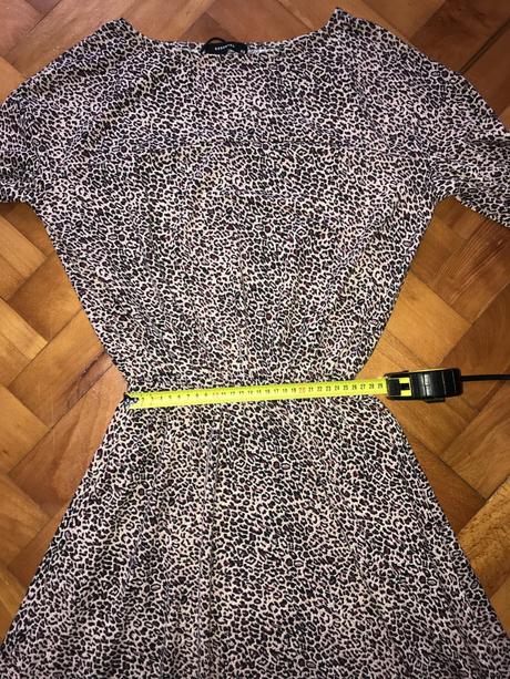 Krásne leopardie šaty, reserved,xs