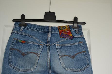 Modré rifle, veľkosť 32, 32