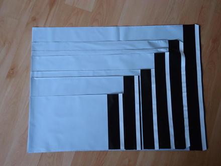 Plastové obálky - mix 50 ks,