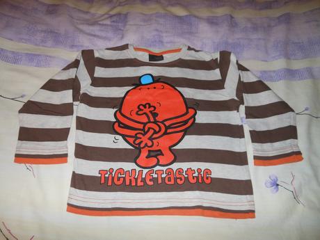 Béžovohnedé tričko next 98, next,98