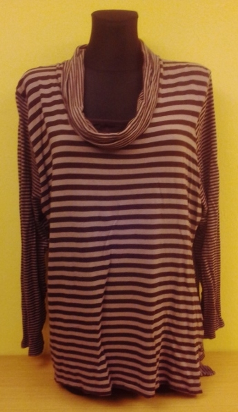 Predĺžený elastický dámsky top,  lea, xxl