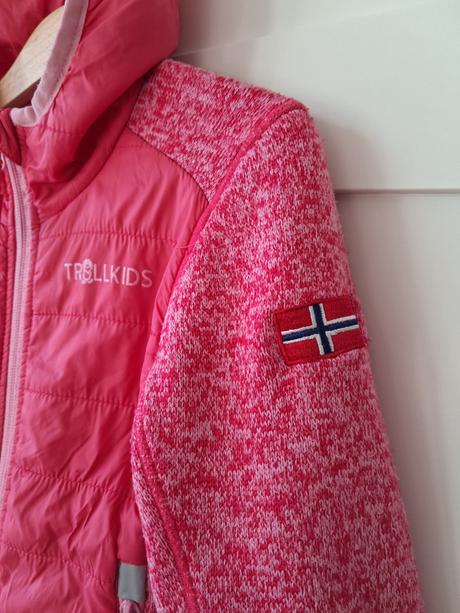 Hybridná ľahká bunda trollkids110 skabu, trollkids,110