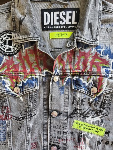 Jeansová bunda diesel, diesel,l