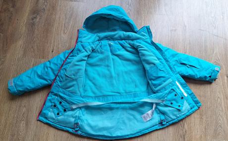 Zimná bunda, vhodná aj na lyze, 134