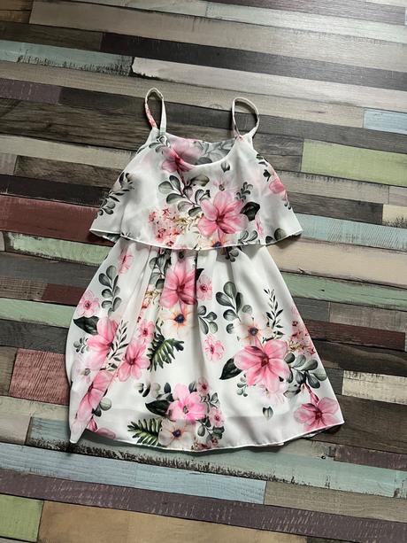 Dievčenské šaty s bolerkom, h&m,104