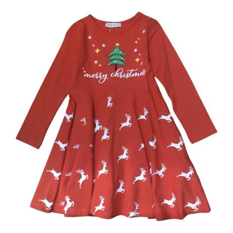 Dievčenské vianočné šaty, 98 / 104 / 110