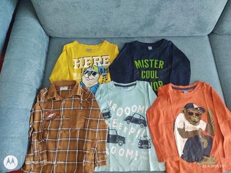 Tričká s dlhým rukávom, dopodopo,98