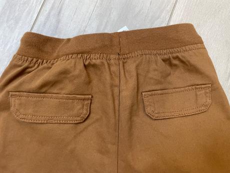 Škoricové cargo nohavice, h&m,134