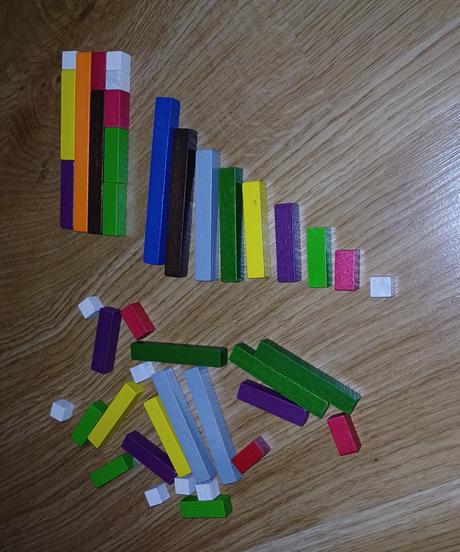 Počítacie tyčinky k hejného metóde 42 ks, 