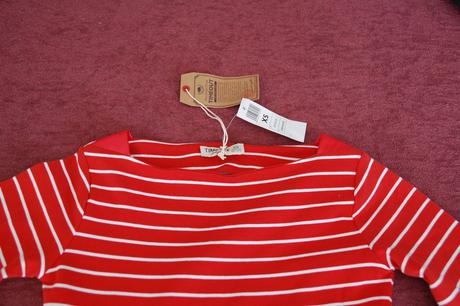 Pruhované midi šaty, timeout,xs