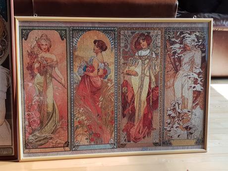Obrazy a.mucha puzzle, 