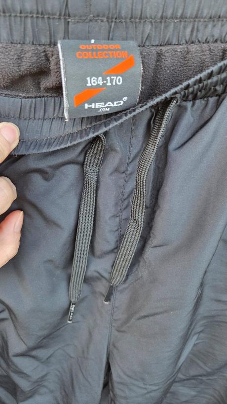 Zateplené nohavice sportisimo, 164