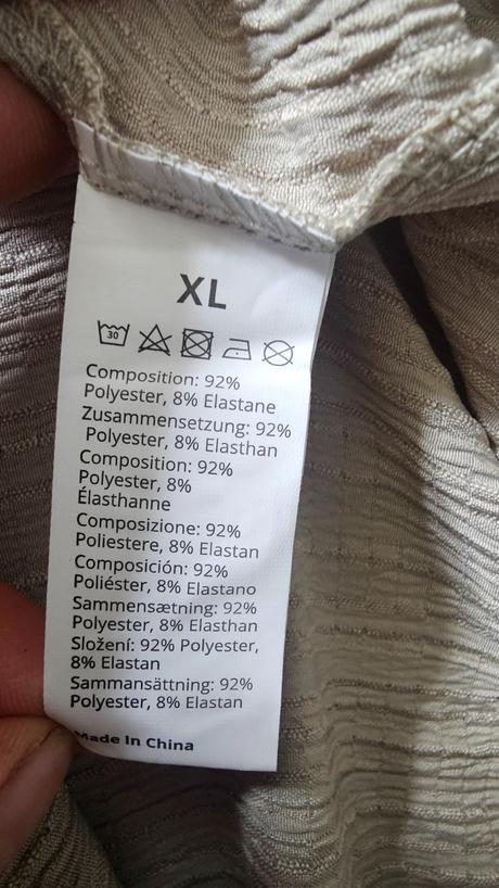 Široké nohavice na gumu, xl