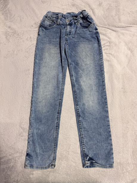 Pohodlné rifle, denim,164