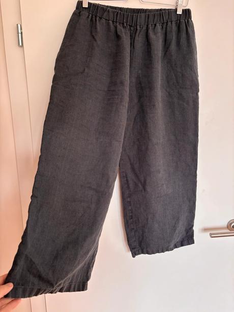 Ľanové nohavice ninja retzer, l