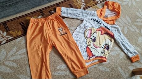 Tenké pyžamko 12-18m, 86