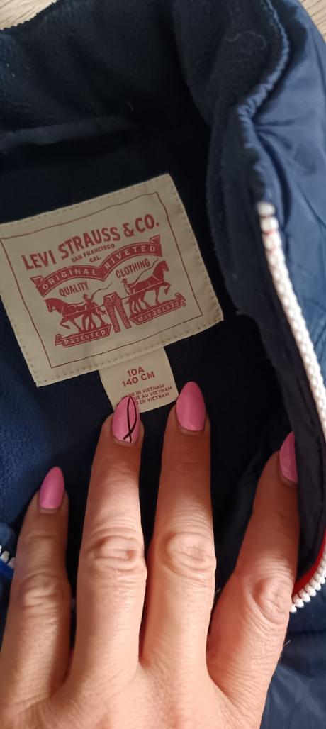 Značková bunda levis, originál, levis,140
