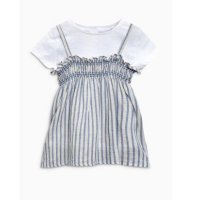 Next tričko a ľanovy top 2in1, next,80