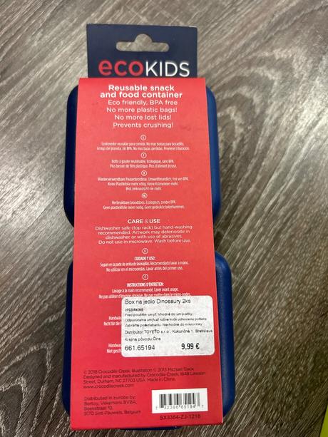 Crocodile creek male nadobky na jedlo,