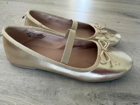 Zlate balerinky, h&m,32