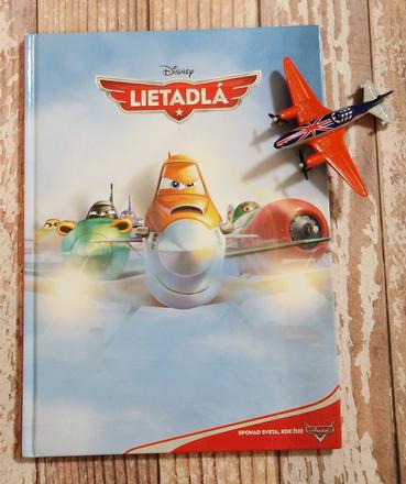 Lietadlá - filmový príbeh + hodinky+hracka, 