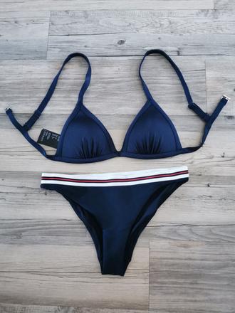 Modré námornícke bikiny h&m, h&m,m