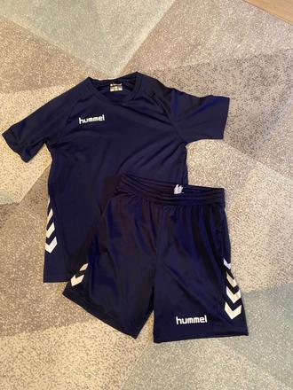 Dres tmavomodrý, hummel,152