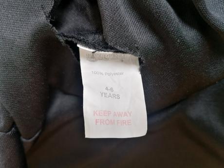 Smrtka / zombie halloweenska tunika veľ.104-116,