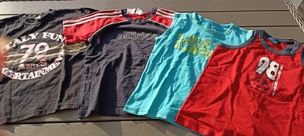 Balík tričiek krátky rukáv vel. 134, 122–134
