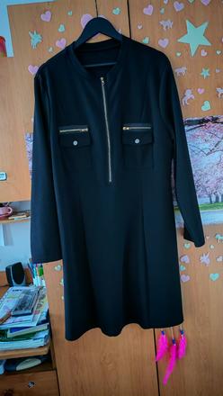 Šaty s dlhým rukávom, 46