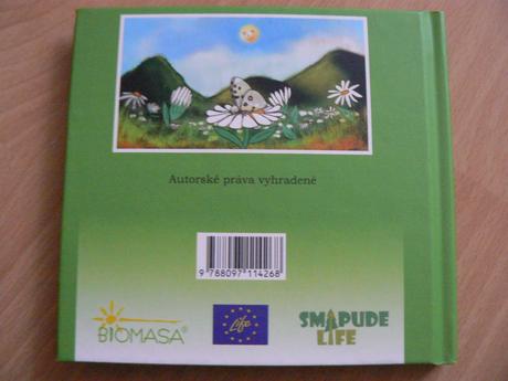 Kniha motýľ jasoň s dvd, 