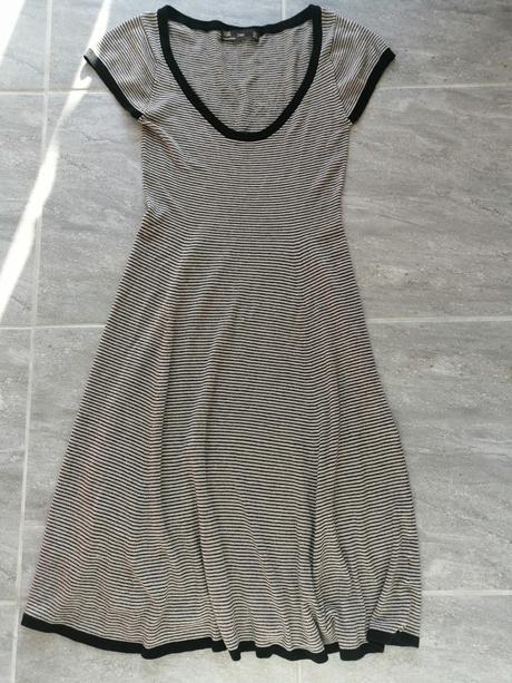 Zara hnedé šaty vs jemnučký úplet,veľmi príjemné, zara,s