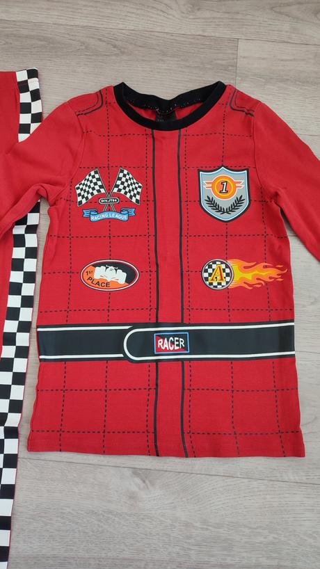 Pyžamo pretekár, h&m,134