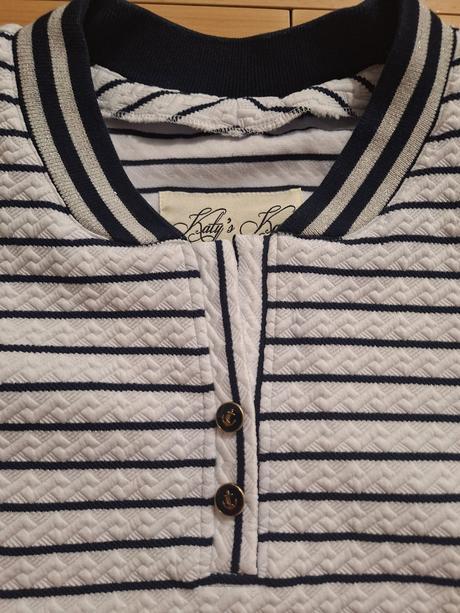 Letné šaty námornícky štýl - veľ. m, m