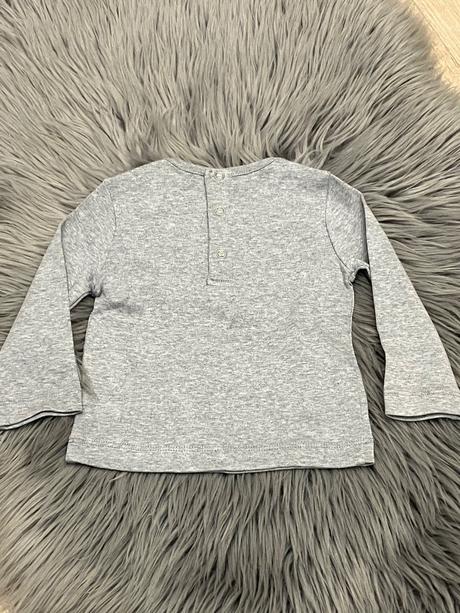 Dievčenské tričko s potlačou smile (62-68), original marines,62 / 68