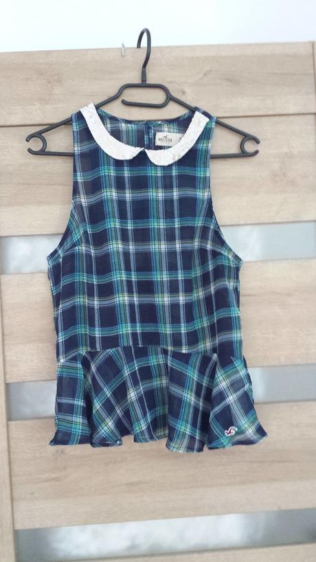 Lahka polokošeľa bez rukavou, hollister,s