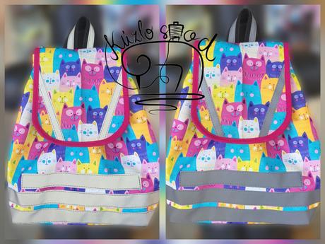 Reflexný batoh- rôzne vzory,