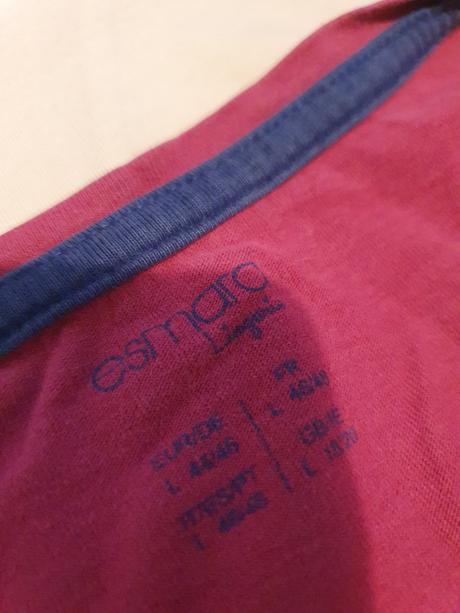 Bavlnené pyžamové vršky,  tričká - cena spolu, esmara,xl